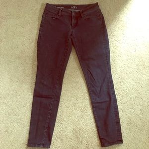Loft "curvy skinny" jeans